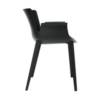 Kartell Piuma stoel Zwart - thumbnail