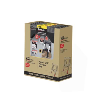 Stanley FatMax metalen zaagbokken - Twin-pack - uitschuifbaar