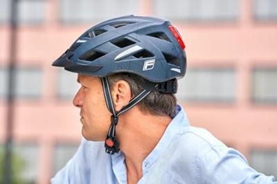 FISCHER FAHRRAD Urban Plus Brooklyn Pedelec helm Zwart Confectiemaat: S/M Hoofdomvang: 52-59 cm