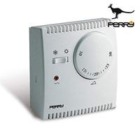 Thermostaat Perry 03017 Wit Analoog - thumbnail