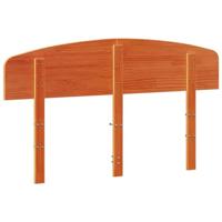 Hoofdbord 160 cm massief grenenhout wasbruin - thumbnail
