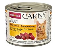 ANIMONDA Carny Adult Beef, chicken and duck hearts - nat kattenvoer - 200g - thumbnail