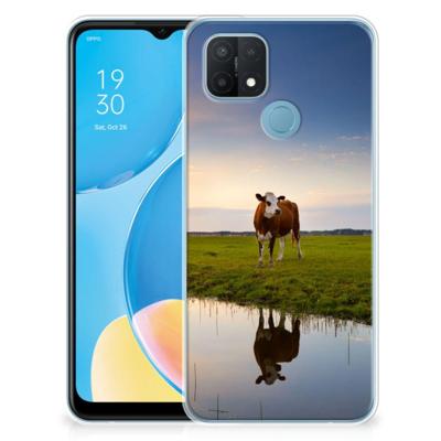 OPPO A15 | TPU Hoesje | Koe OPPO A15 | TPU Hoesje | Koe