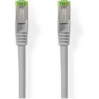 Nedis Cat 8.1 Netwerkkabel | S/FTP | RJ45 Male | RJ45 Male | 15.0 m | Rond | LSZH | Grijs | Label - CCGL85520GY150 - thumbnail
