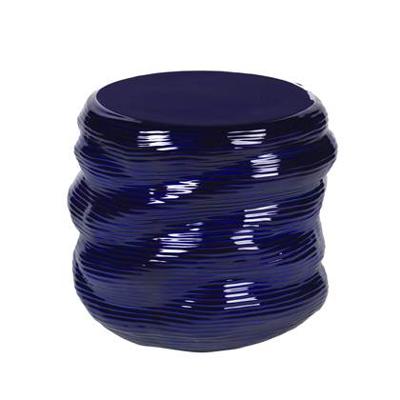 Broste Copenhagen Earthernware Bijzettafel - Donkerblauw
