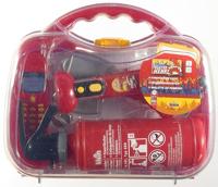 Theo Klein brandweerkoffer 7-delig - thumbnail