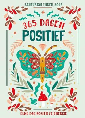 Scheurkalender 2026 365 dagen positief