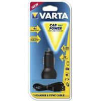 Varta Car Charger 2xUSB USB-oplader 17 W 2x USB-A Zwart Auto - thumbnail