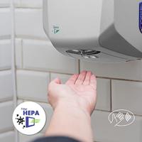 Jofel Jofel Power+ ultra fast automatische handdroger compact - zilvergrijs - thumbnail