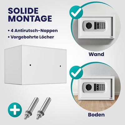 Stalen Prive kluis - met electronisch slot