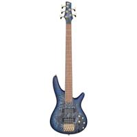 Ibanez SR305EDX Soundgear Cosmic Blue Frozen Matte 5-snarige elektrische basgitaar - thumbnail
