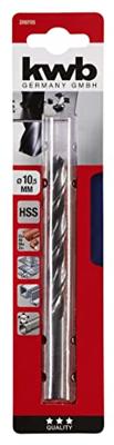 kwb 209705 HSS Spiraalboor 10.5 mm Gezamenlijke lengte 133 mm DIN 338 Cilinderschacht 1 stuk(s)