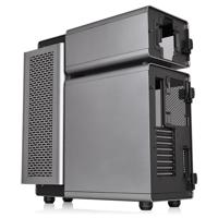 Thermaltake Level 20 Full Tower PC-behuizing Zwart, Zilver 3 voorgeïnstalleerde LED-ventilators, Zijvenster, Harde schijf installatie zonder gereedschap - thumbnail