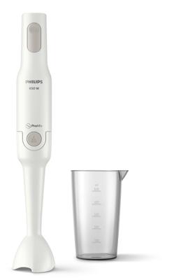 Elektrische mixer - PHILIPS - HR2531/00 PROMIX - 650 W - Wit met kom