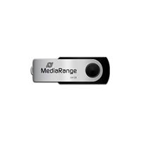 MediaRange 64GB USB 2.0 USB flash drive USB Type-A / Micro-USB Zwart, Zilver - thumbnail