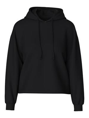 Dames Hoodie - Loungewear Top - Jogging pak hoodie - XS - Zwart - XS - XS - XS - XS