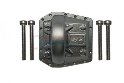 GPM - Axial SCX6 - Aluminium Front/Rear Gearbox Cover - Grey GPM - Axial SCX6 - Aluminium Front/Rear Gearbox Cover - Grey