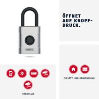 Sleutelslot ABUS Rechthoekig - thumbnail