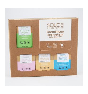 Alphanova Solide Giftbox bars zero water gevoelige huid 1 Stuks