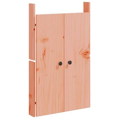 VidaXL Kastdeurtjes voor buitenkeuken 50x9x82 cm massief douglashout