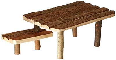 Houten kader Trixie Hout Modern 37 × 17 × 28 cm Bruin - thumbnail