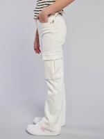 Cargobroek voor meisjes JONEN ecru - thumbnail