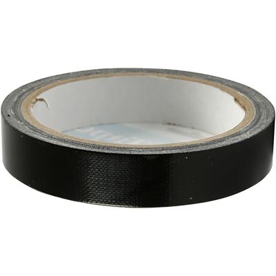 Creativ Company Canvas tape, b: 19 mm, zwart, 25 m/ 1 rol