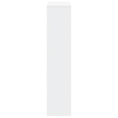 Kamerscherm / boekenkast 4-laags 131,5x29x131,5 cm hout wit