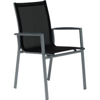 Foxx Stockable stoel Antraciet Aluminium Tierra Outdoor - Tierra outdoor - thumbnail