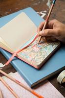 Royal Talens Art Creation Schetsboek Coral Red - 9 x 14 cm - 140 gram - thumbnail