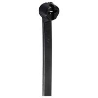 TRU COMPONENTS TC-12814188 Kabelbinder 200 mm 4.8 mm Zwart Met metalen tong, UV-bestendig 100 stuk(s) - thumbnail