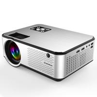 Cheerlux C9 2800 lumens 1280x720 720P HD Smart projector ondersteuning HDMI x 2/USB x 2/VGA/AV (zwart) - thumbnail