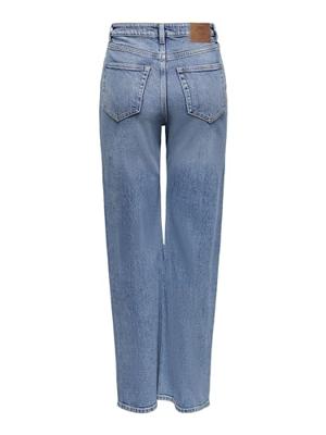 Only Onljuicy Hw Wide Leg Rea365 Noos 15234743 Mom Jeans Medium Blue Denim Nas365