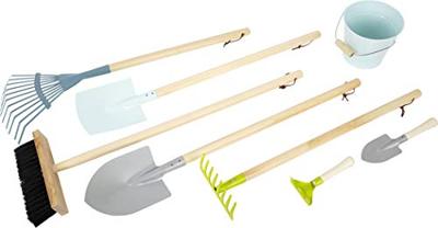 Small Foot - houten kinder tuingereedschap, 8dlg. - thumbnail