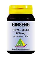 SNP Ginseng + royal jelly 600 mg 60 Capsules - thumbnail