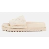 Guess Logo Slipper Dames Beige - Maat 37 - Kleur: Beige | Soccerfanshop - thumbnail