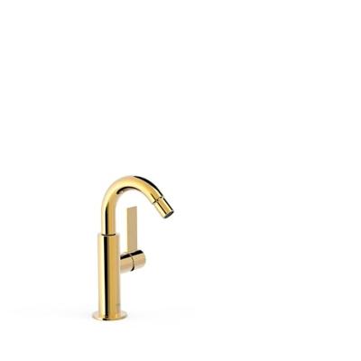 Bidetkraan Tres Project | Opbouw | Mengkraan | 1-hendel | Rond | 24k Goud glans