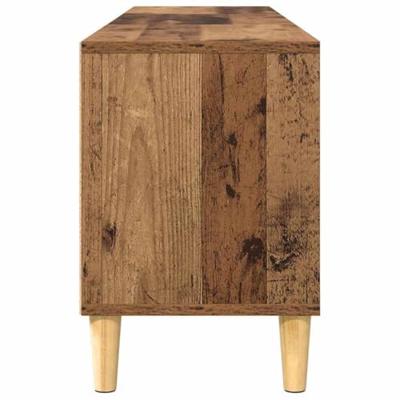 TV-kast met lade Oud Hout 150 x 30 x 45 cm Bewerkt hout
