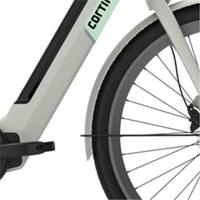 Cortina spatbord voor 28 e-nite metallic silver matt - thumbnail