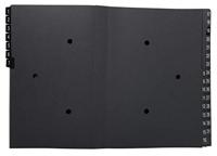 Exacompta sorteermap Ordonator 32 vakken met tabs 1-31, zwart - thumbnail