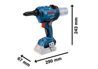 Bosch Professional GRG 18V-16 C Accu Popnageltang 18V Basic body - 06019K5000 - thumbnail
