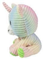Lumo Stars knuffel velvet - eenhoorn rainbow, 15cm - thumbnail