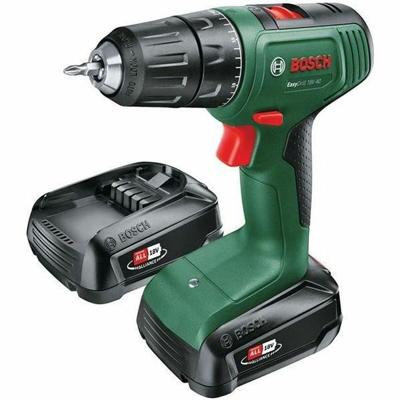 Bosch Groen EasyDrill 18V-40 | Accuschroefboormachine met twee standen | Incl. 2 Accu's en Lader - 06039D8005 Bosch Groen EasyDrill 18V-40 | Accuschroefboormachine met twee standen | Incl. 2 Accu's en Lader - 06039D8005