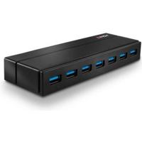 Hub USB LINDY 43228 Zwart - thumbnail