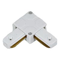 L-connector voor witte spanningsrail - 1-fase - thumbnail