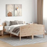 Bedframe zonder matras massief grenenhout 120x200 cm - thumbnail