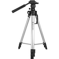 Barska Statief Deluxe Tripod, zilver, 9,9 x 3,2 x 3,2, AF10374 - thumbnail