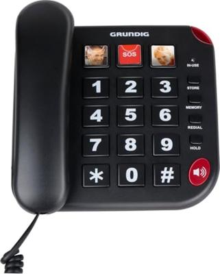 Grundig Senioren Telefoon Zwart