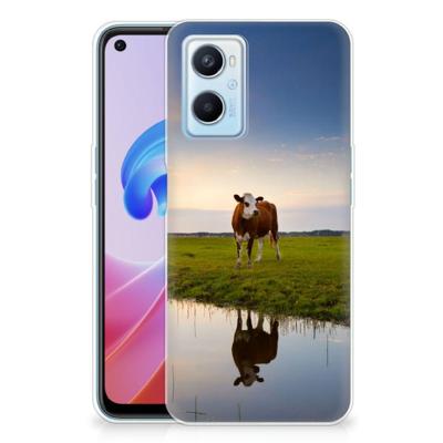 OPPO A96 | OPPO A76 | TPU Hoesje | Koe