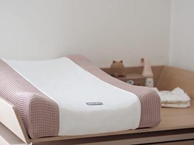 Hoeslaken voor verschoonmatras BEABA Sofalange oudroze